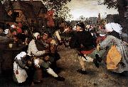 Pieter Bruegel the Elder The Peasant Dance painting